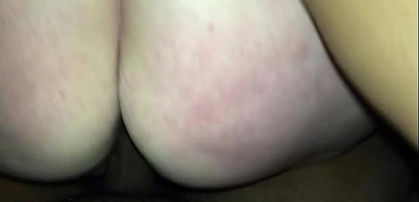  white girl phat ass riding black dick